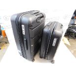 1 THE ROCK 2 PIECE HARDSIDE LUGGAGE CASE RRP Â£199