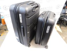 1 THE ROCK 2 PIECE HARDSIDE LUGGAGE CASE RRP Â£199