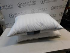 1 PAIR OF HOTEL GRAND DOUBLE TOP GOOSE FEATHER & GOOSE DOWN PILLOWS RRP Â£49.99