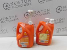 1 SET OF 2 SWARIEGA ORANGE HAND CLEANSER 4L RRP Â£39