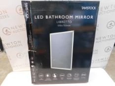 1 BOXED TAVISTOCK LED BATHROOM MIRROR LIBRETTO 500X750MM RRP Â£99