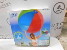 1 BRAND NEW BOXED SET OF 2 BESTWAY 60" H2O GO INFLATABLE BEACH BALLS RRP Â£19.99