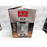 1 BOXED MELITTA SOLO FROSTED BLACK BEAN TO CUP COFFEE MACHINE E950-544 RRP Â£329.99