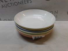 1 SET OF 4 SIGNATURE STONEWARE BOWLS RRP Â£19