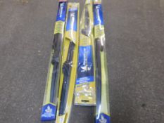 4 PACKS MICHELIN STEALTH WIPER BLADES IN VARIOUS SIZES RRP Â£59