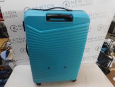 1 AMERICAN TOURISTER LARGE TEAL HARDSIDE SPINNER CASE RRP Â£99