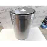 1 EKO SEMI-ROUND 47L STAINLESS STEEL MOTION SENSOR BIN RRP Â£69