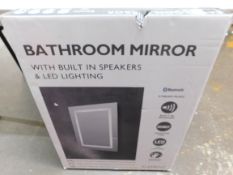 1 BOXED TAVISTOCK BLUETOOTH SPEAKER LED BATHROOM MIRROR RRP Â£199