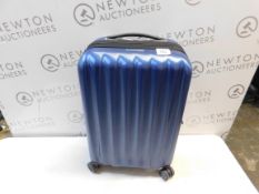 1 RICARDO HARDCASE CARRY ON LUGGAGE RRP Â£69 (RIP ON THE SIDE)