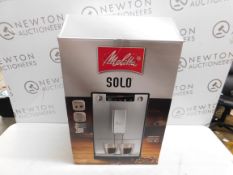 1 BOXED MELITTA SOLO FROSTED BLACK BEAN TO CUP COFFEE MACHINE E950-544 RRP Â£329.99