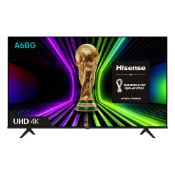 1 BOXED HISENSE 70A6BGTUK 70 INCH LED 4K ULTRA HD SMART TV WITH REMOTE RRP Â£599 (WORKING, NO