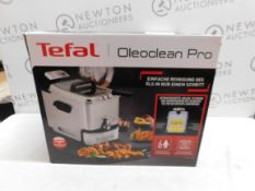 1 BOXED TEFAL OLEOCLEAN INOX & DESIGN DEEP FRYER RRP Â£129.99