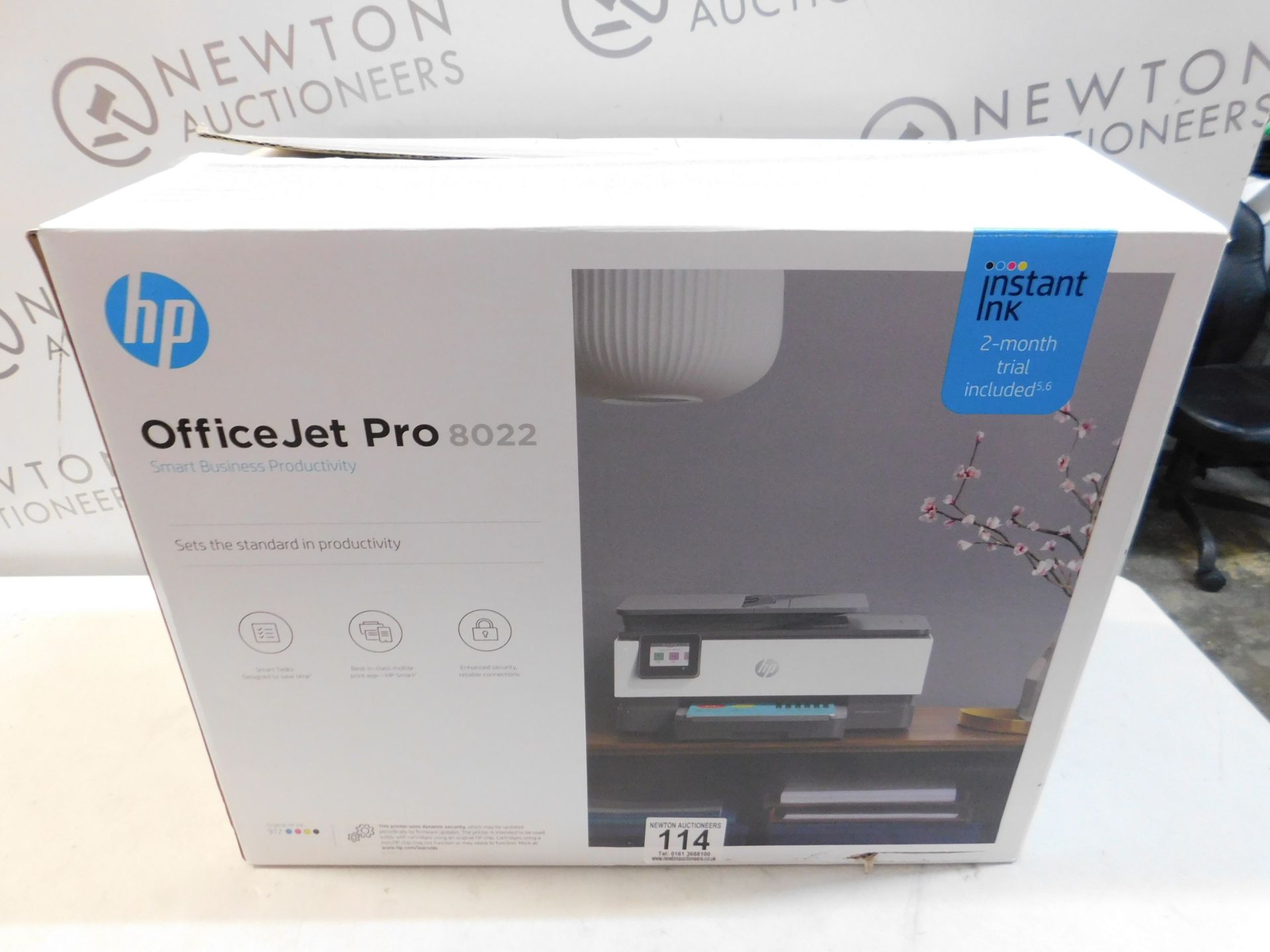 1 BOXED HP OFFICEJET PRO 8022 ALL-IN-ONE INKJET PRINTER RRP Â£149