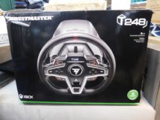 1 BOXED T-248 THRUSTMASTER GAMING STEERING WHEEL FOR PC, XBOX SERIES X|S & XBOX ONE RRP Â£299