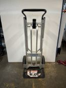 1 COSCO 3-IN-1 ALUMINIUM 450KG CAPACITY HAND TRUCK RRP Â£89.99 (1 TIRE SHREDDED)