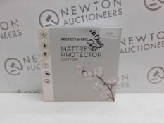 1 BOXED PROTECT A BED COTTON MATTRESS PROTECTOR, SINGLE RRP Â£29