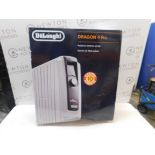 1 BOXED DE'LONGHI DRAGON 4 PRO OIL FILLED RADIATOR RRP Â£129.99