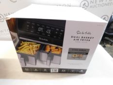 1 BOXED SUR LA TABLE DUAL BASKET AIR FRYER, 7.6L RRP Â£129