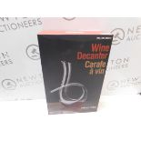 1 BOXED WINE DECANTER RRP Â£29