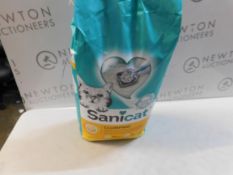 1 BAG OF SANICAT CLUMPING UNSCENTED CAT LITTER RRP Â£29.99