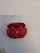 1 BEATS STUDIO BUDS IN RED WITH ACTIVE NOISE CANCELLING RRP Â£129.99