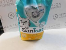 1 BAG OF SANICAT CLUMPING UNSCENTED CAT LITTER RRP Â£29.99