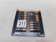 1 PACK OF 20 (APPROX) DURACELL PLUS AA BATTERIES RRP Â£19