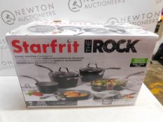 1 BOXED STARTFIT THE ROCK 9 PIECE COOKWARE PAN SET RRP Â£149.99