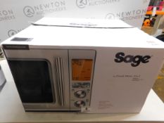 1 BOXED SAGE 32 LITRE 1100W THE COMBI WAVE 3 IN 1 MICROWAVE IN BLACK STAINLESS STEEL