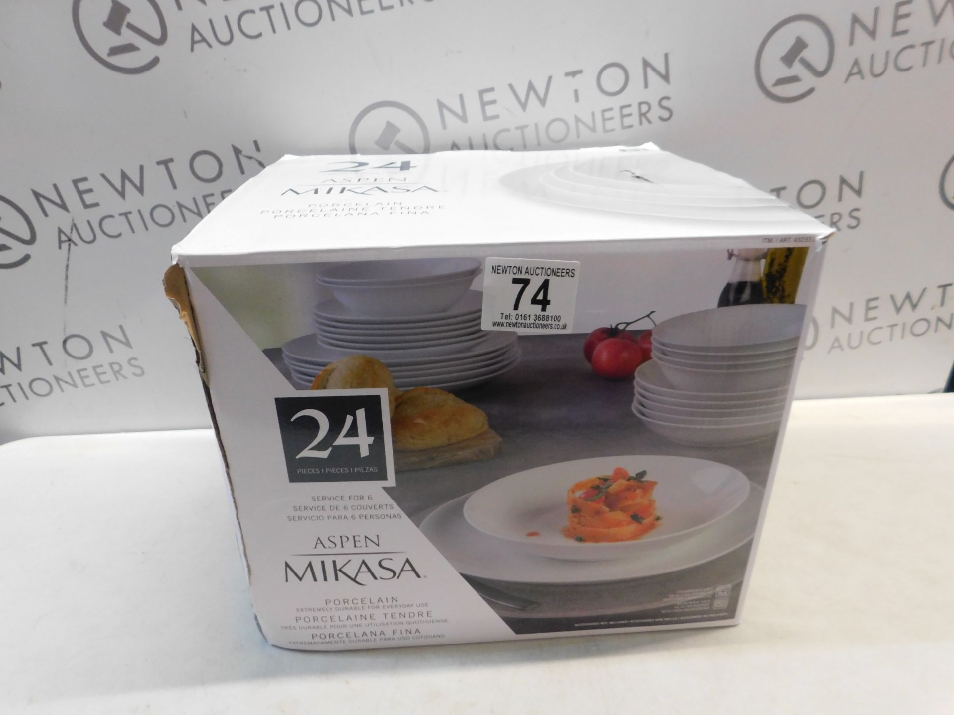 1 BOXED MIKASA PORCELAIN DISHES SET RRP Â£59