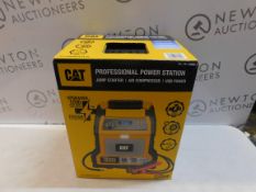 1 BOXED CAT 1200AMP JUMP STARTER, PORTABLE USB CHARGER AND AIR COMPRESSOR RRP Â£99