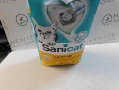 1 BAG OF SANICAT CLUMPING UNSCENTED CAT LITTER RRP Â£29.99