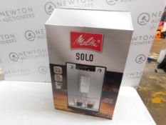 1 BOXED MELITTA SOLO FROSTED BLACK BEAN TO CUP COFFEE MACHINE E950-544 RRP Â£329.99