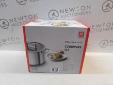 1 BOXDED ZWILLING VITALITY COOKWARE SET RRP Â£149.99