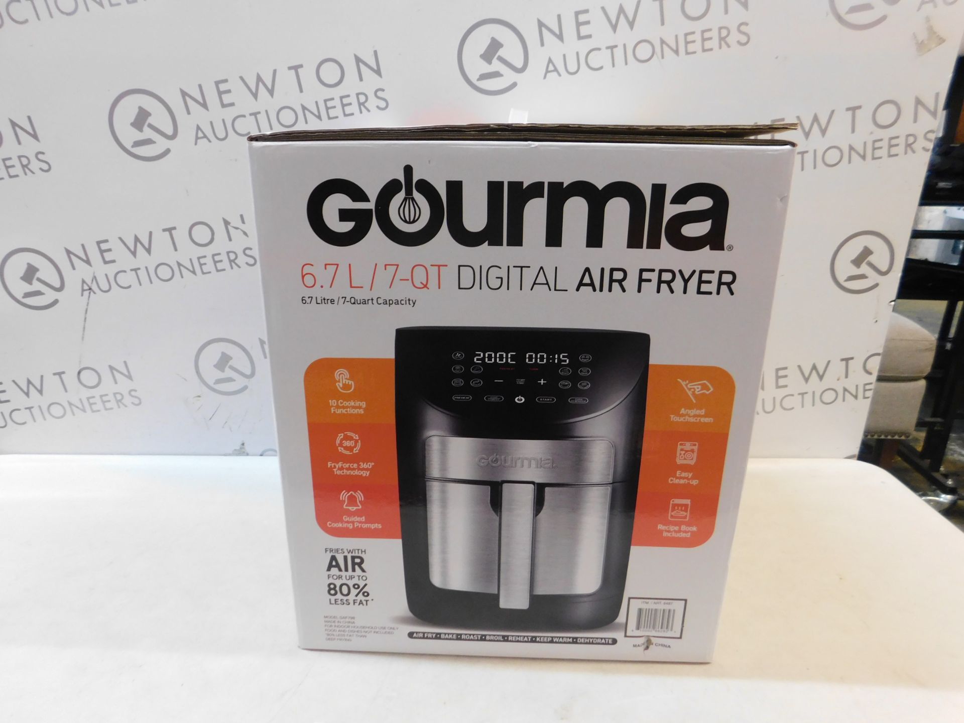 1 BOXED GOURMIA 6.7L DIGITAL AIR FRYER RRP Â£89.99