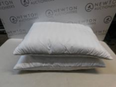 1 PAIR OF HOTEL GRAND DOUBLE TOP GOOSE FEATHER & GOOSE DOWN PILLOWS RRP Â£24.99