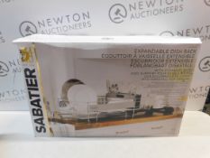 1 BOXED SABATIER EXPANDABLE DISH RACK RRP Â£44.99