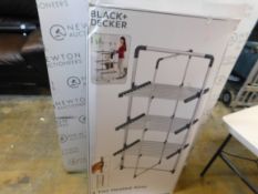 1 BOXED BLACK AND DECKER 3-TIER ELECTRIC HEATED AIRER RRP Â£199