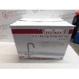 1 BOXED REGINOX AMANZI 3-IN-1 INSTANT HOT WATER TAP IN CHROME RRP Â£329.99