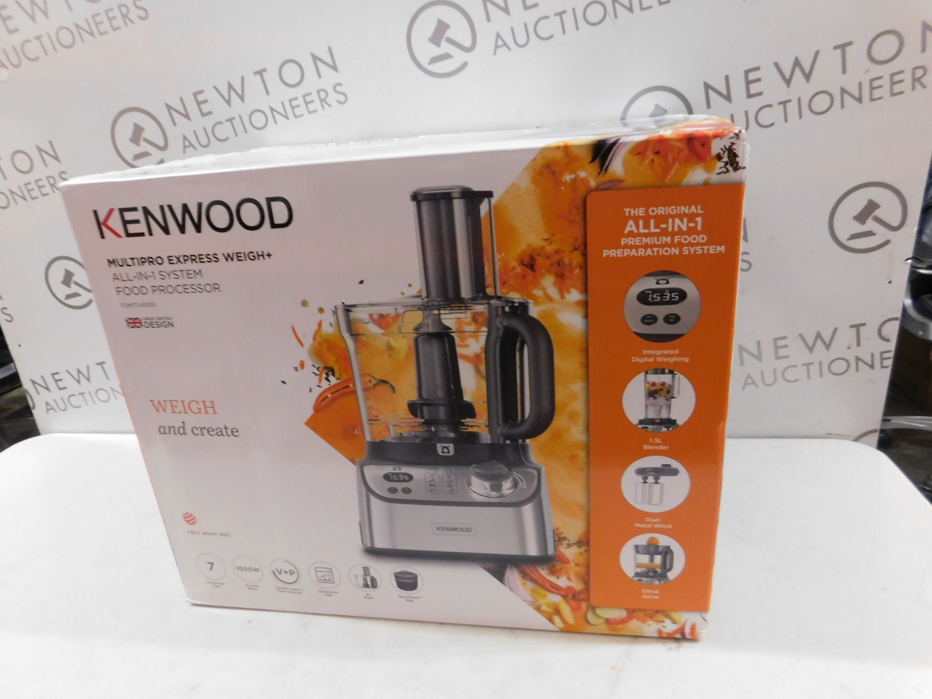 1 BOXED KENWOOD MULTIPRO COMPACT FOOD PROCESSOR, FDM71.450 RRP Â£149