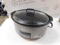 1 CROCK-POT SLOW COOKER - STAINLESS STEEL RRP Â£69