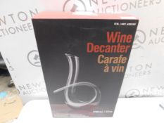 1 BOXED WINE DECANTER RRP Â£29