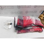 1 DREAMLAND INTELLIHEAT+ LUXURY VELVET & SHERPA HEATED OVERBLANKET RRP Â£59