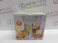 1 BOXED KING CRYSTAL GLASSWARE SET RRP Â£24.99