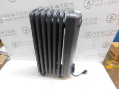 1 DELONGHI RADIA S OIL FILLED 1.5KW RADIATOR GREY RRP Â£129