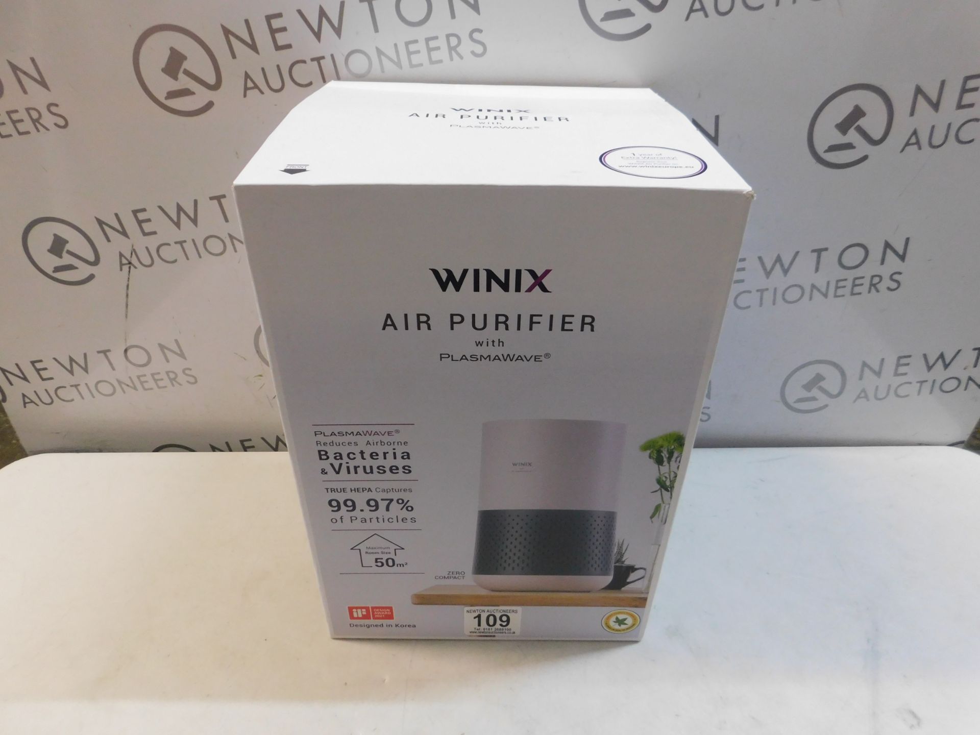 1 BOXED WINIX ZERO COMPACT AIR PURIFIER 1022-0226-07, 50M RRP Â£119.99