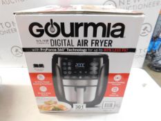 1 BOXED GOURMIA 5.7L DIGITAL AIR FRYER RRP Â£89.99