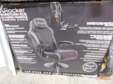 1 BOXED X-ROCKER RAINSTORM WIRELESS RGB GAMING CHAIR RRP Â£299