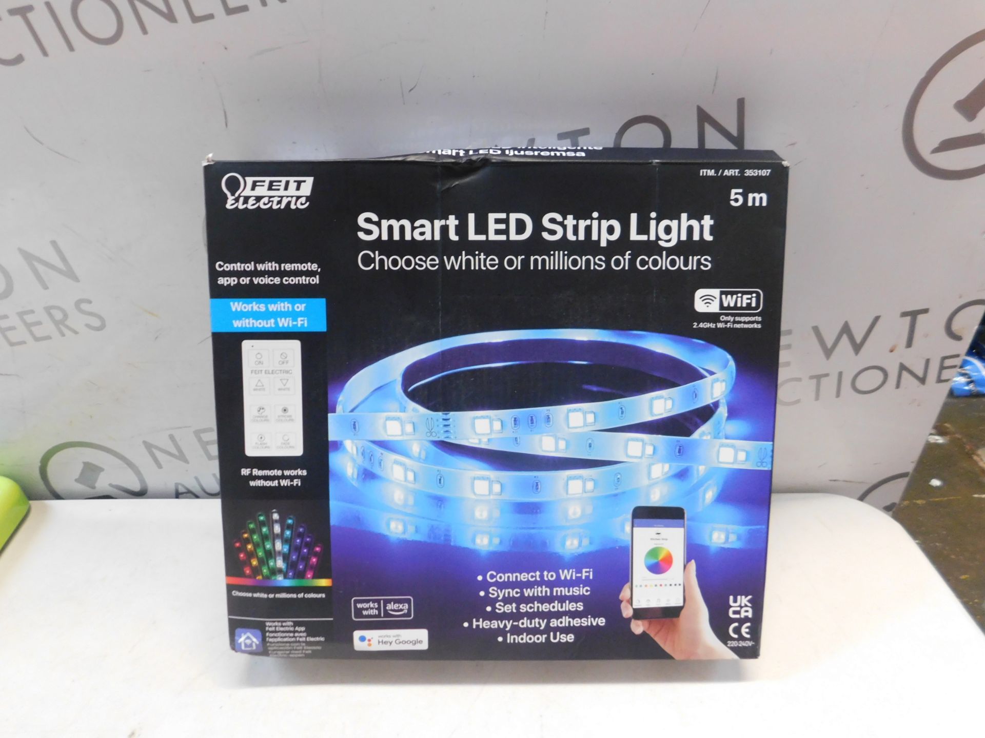 1 BOXED FEIT ELECTRIC SMART LED STRIP LIGHT RRP Â£39