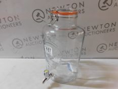 1 KILNER GLASS DRINKS DISPENSER 8L RRP Â£29